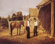 William Sidney Mount The Horse Dealers Spain oil painting artist